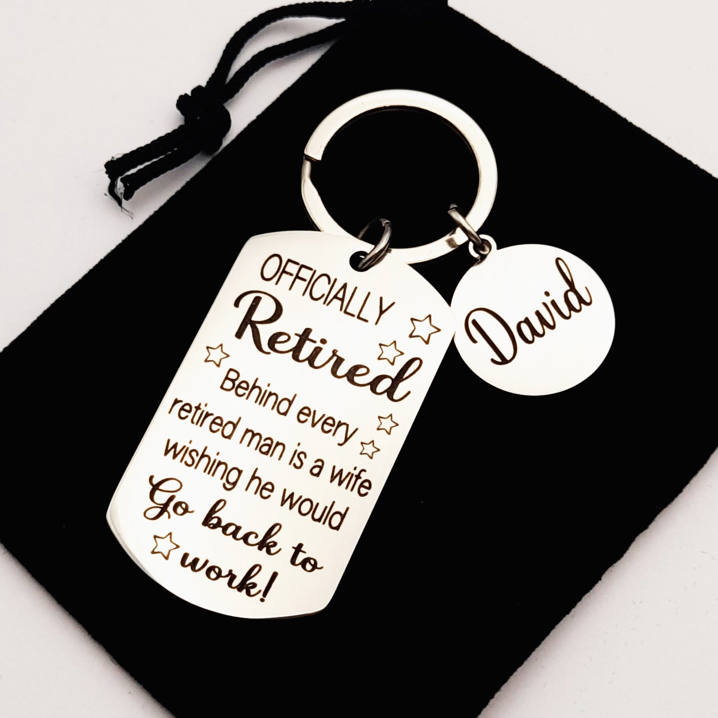 Fun Work Colleague Leaving Gift Keychain – Personalised Farewell Keepsake
