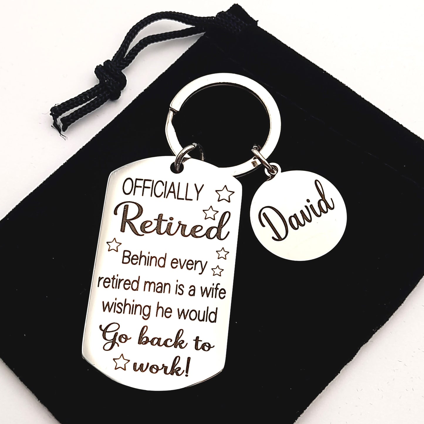 Fun Work Colleague Leaving Gift Keychain – Personalised Farewell Keepsake