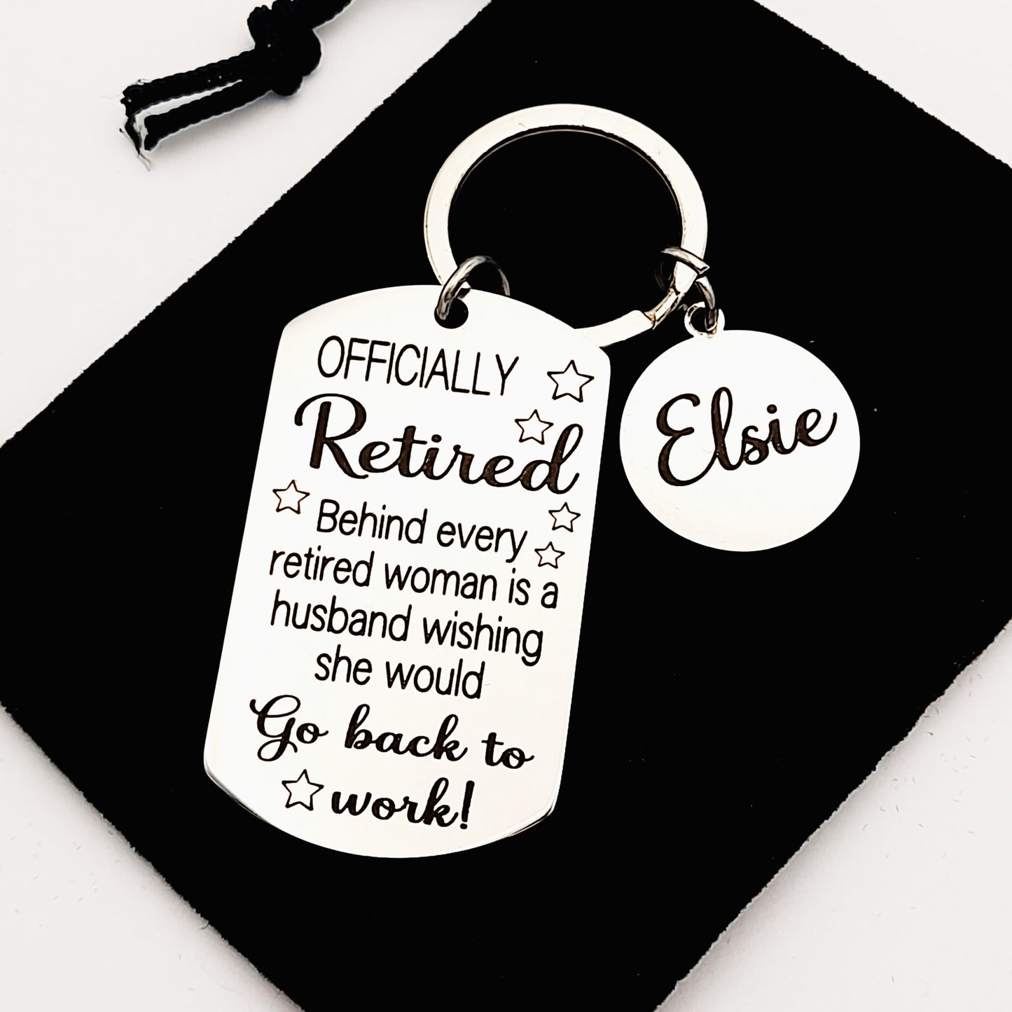 Personalised Fun Work Colleague Leaving Gift Keychain – Farewell Keepsake